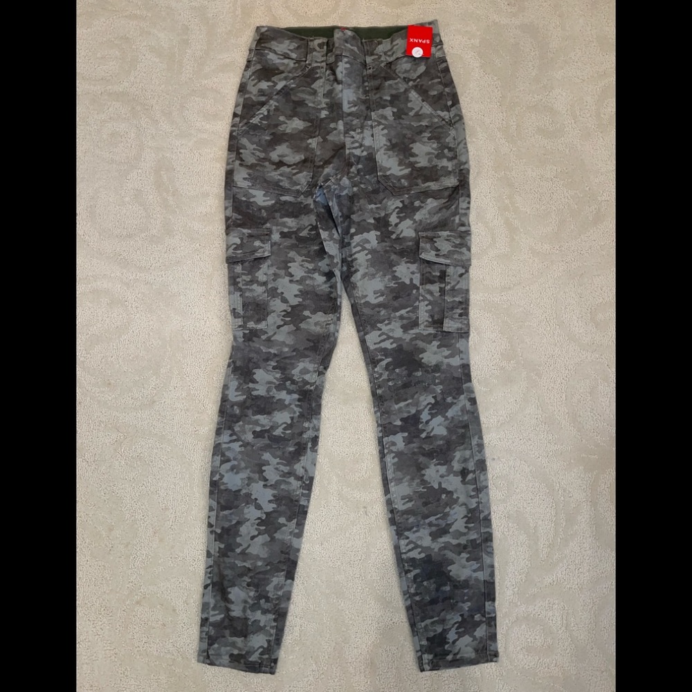 Spanx stretch camo pants